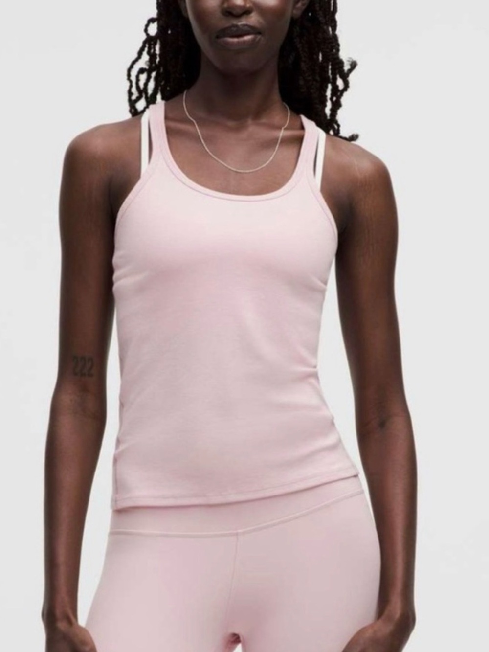 Lululemon Hold Tight Thin Strap Tank, Size 8, Strawberry Milkshake